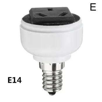 E27/b22/e14 Abs Mums/es Plug Jungtis Priedai Lemputės Laikiklį Bazės Lizdas Lempos Baltos Lemputės Apšvietimas Adapteris Varžtas Rungtynių Q8M1