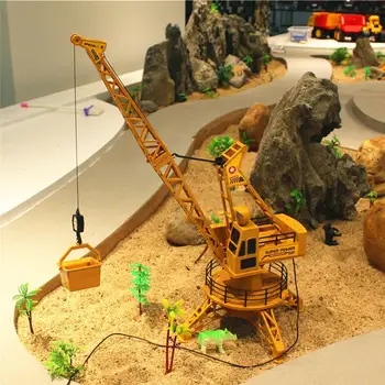 Elektrinis Kranas Bokštas Nuotolinio Valdymo Kranas Statybos Sunkvežimių Žaislas Vaikams, Suaugusiems Kolekcija