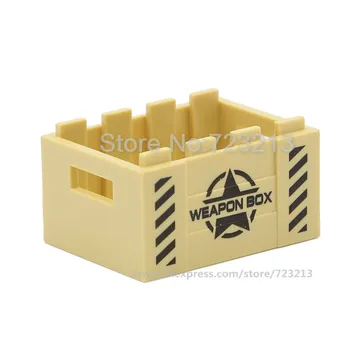 Feleph 3.2 cm SWAT Ginklų Laikymo Dėžutė Karinės Nustatyti Dalys SS Priedai modelių Kūrimo Blokų, Plytų, Žaislų Rinkiniai