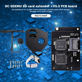 GDEMU V5.5 Optinis įrenginys PCB Lenta Kortelės 3D Atspausdintas Mount Kit for DreamCast VA1 Optinis įrenginys Modeliavimas Valdyba