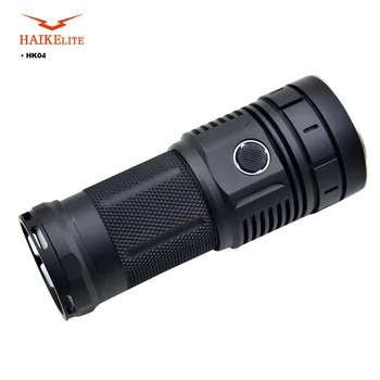 HaikeLite HK04 Anduril UI Nuotolinio irradiatio LED Žibintuvėlis 15000LM XHP50.2 USB-C Įkrovimo 18650 Fakelas Dėmesio Žibinto Lemputė