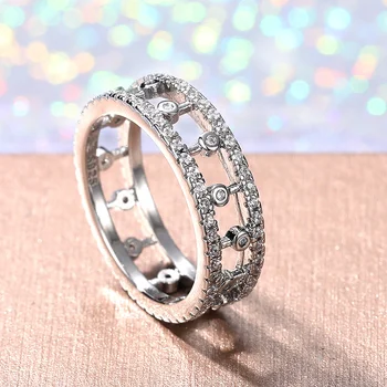 Huitan korėjos Mados Moterų Pirštų žiedai Tuščiaviduriai Iš Juostos Dizainas Stilingas, Universalus Šalis, Priedai Kasdien Dėvėti Pareiškimą Žiedai