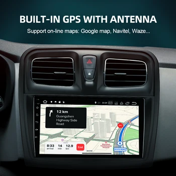 ISUDAR V57S Android Navigacija Radijo Renault Logan 2 2012 - 2019 Sandero 2 - 2019 Automobilio Multimedijos Vaizdo Grotuvas, 2 Din