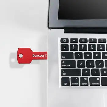 J-bokso USB Flash Drive, Memory Stick 8GB 16GB 32GB 64GB USB 2.0 Pendrives Metalo Klavišą 