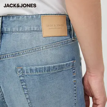 JackJones vyriški Slim Fit Ruožas Nelaimę Stora-kojos Streetwear Pasėlių Džinsai|220232532