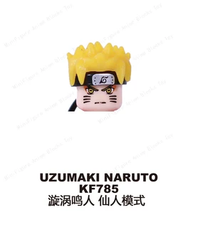Japonų Anime Naruto Blokai Hatake Kakashi Uzumaki Uchicha Jiraiya Duomenys Modelis Dovana Vaikams Galvos Žaislai
