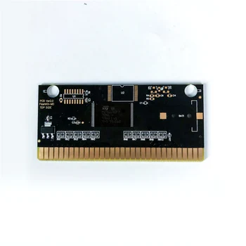 Kardas Sodan - EUR Etiketės Flashkit MD Electroless Aukso PCB Kortele Sega Genesis Megadrive Vaizdo Žaidimų Konsolės