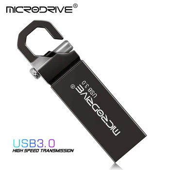 Karšto parduoti metalo USB Flash Drive 4gb 8gb 16gb flash disko Pendrive 32gb 64gb atminties kortelė, USB 3.0 Flash USB pen drive