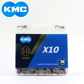 KMC X10.93 116L Grandinė 10 20 30 Greičio Kalnų Dviratis Dviračio Grandinę, Originalus X10 MTB Kelių Dviračių Grandines