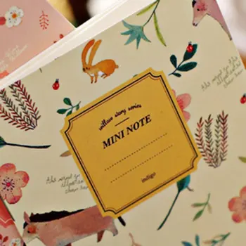 Korėjos Raštinės reikmenys Totoro Mini Notepad Animacinių filmų Mažas knygos Mielas Dovana, Mokykliniai Reikmenys Studentų Memo Dienoraštis Planuotojas 4PC