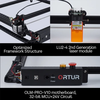 Laser Cutting machine Ortur Lazerio Master 2 PRO 