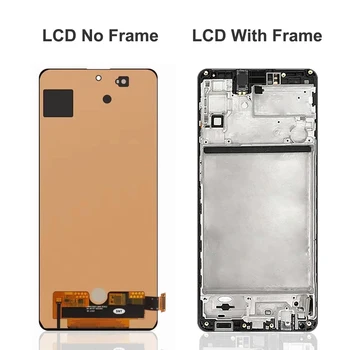 Lcd Ekranas Samsung Galaxy M51 LCD Ekranas Touch Panel Ekrano skaitmeninis keitiklis Surinkimo Samsung 