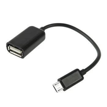 Lengvas, Trumpas, Micro USB Male Į USB Moterų Konverteris OTG Adapterio Kabelis, Aukštos Kokybės, Skirtos 