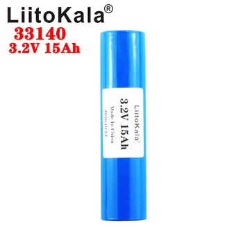 LiitoKala 33140 3.2 v 15Ah lifepo4 ličio baterijos 3.2 V Ląstelių 