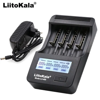 Liitokala lii-500 Lii-400 Lii-300 LiiPD4 Lii-S1 LCD Baterijos Įkroviklio Įkrovimo 18650 26650 18500 3,7 V ličio baterijos NiMH