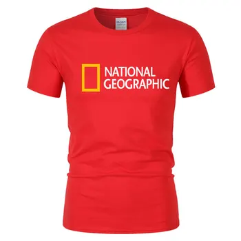 Mada Karšto Pardavimo national Geographic marškinėliai 