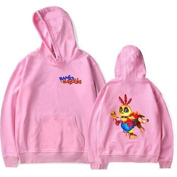 Mados Banjo Kazooie Vyrų/moterų streetwear hoodies Rudens/žiemos Atsitiktinis Harajuku Anime Hoodie berniuko/mergaitės, Susagstomi megztiniai