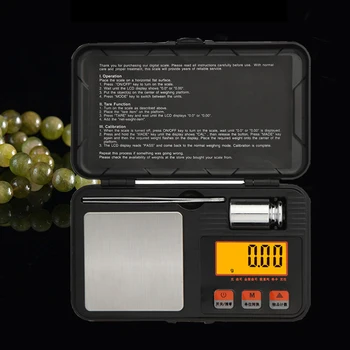 Mini Elektroninių Masto 0.001/0.01 g Kišenėje, Skaitmeniniai Masto Papuošalai, Aukso Sidabro Moneta, G Grūdų Žolė