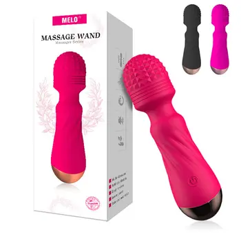 Mini Galingas AV Magic Wand Vibratoriai Moterims USB Mokestis Klitorio Stimuliatorius Analinis Massager Suaugusiųjų Sekso Produktai Masturbator