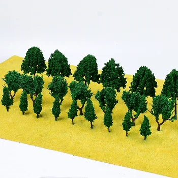 Modelis Medžių Masto Traukinio Parko Geležinkelio Geležinkelio Maketas Wargame Dekoracijos Scena Diorama Žaislai Peizažas Peizažas