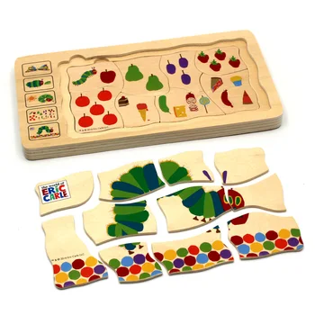 Montessori Daugiasluoksnės caterpillar įspūdį Ankstyvojo Lavinimo žaislas alkanas caterpillar įspūdį Skaitmeninis spalvų pažinimo švietimo žaislas