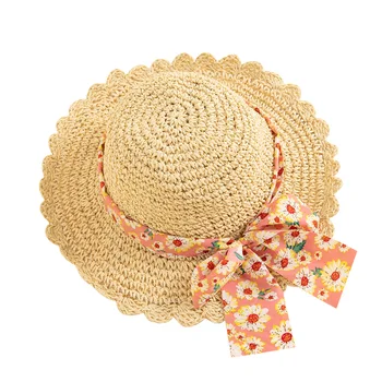 Moterų Skrybėlę Vasarą Platus Kraštų šiaudines Skrybėles Didelis Saulės Skrybėlės UV Apsauga Panama diskelių Paplūdimys Rafija Skrybėlės Ponios lankas skrybėlę chapeau femmel