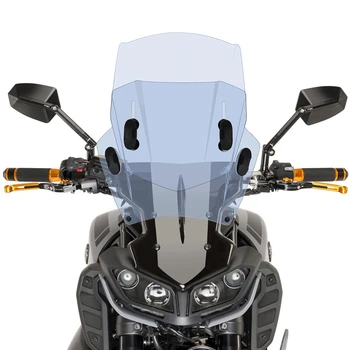 Motociklo Priekinio stiklo priekinio, galinio Stiklo Universalus Motociklų Reflektoriai Reguliuojamas MT09 MT07 R1 R3 CBR600RR CB1000R Z650 Z750 Z800