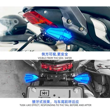 Motociklo Universalus 12V Posūkio Signalo Lemputė Signalas, Šviesos Indikatorius LED Lempos