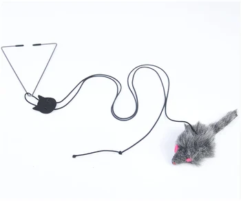 Naminių Kačių Pelės Žaislas Ištraukiama Kabinti Durų Interaktyvus Žaidimas Žaislas Kačiukas Kačių Žaisti Juokinga Dantį Žaislas Virvę Acessories