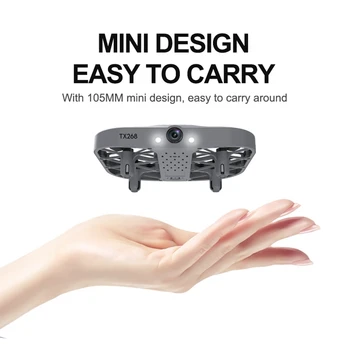 Naujas Mini Drone 4K Profesija HD Wide Angle HD Kamera, WiFi FPV Drone Kameros Aukštis Drones Laikyti Fotoaparatą Sraigtasparnis Žaislai