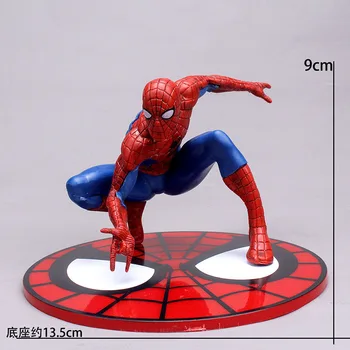 Naujas Spiderman, supermeno PVC veiklos, žaislų, paveikslas didelis žmogus-voras temą šalies modelį prekių papuošalai vaikams gimtadienio pyragas apdaila