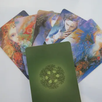 Naujas Taro kortos oracles denio paslaptingas būrimą Šventą Žemę oracles korteles moterų, mergaičių kortų žaidimas, stalo žaidimas