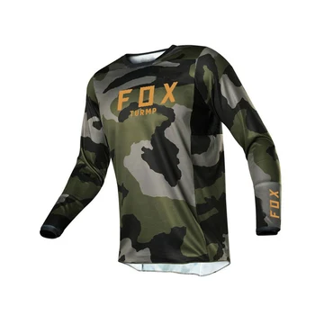 Naujas Vyrų Kalnų Megztiniai Kalnų Dviračių turmp Fox MTB Marškinėliai Offroad DH Motociklo Jersey Motokroso Sportwear Drabužių Palaidinukė