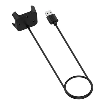 Nešiojamų Magnetinio Wireless Charging Dock USB Įkrovimo Kabelis Xiaomi Mi Žiūrėti Lite Redmi Žiūrėti Smartwatch Priedai