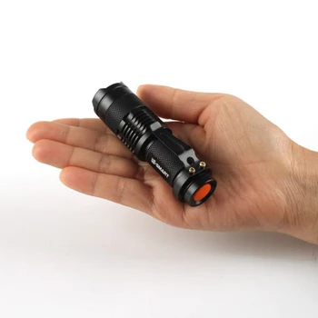 Nešiojamų Mini Penlight Metalo 2000LM LED Žibintuvėlį, Fakelą Kišenėje Šviesos Vandeniui Žibintų Lauko Medžioklės Pėsčiųjų, Kempingas Įrankių