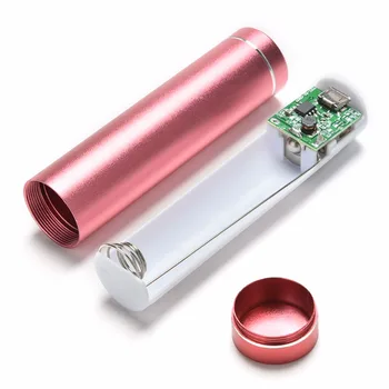 Nešiojamų Power Box 18650 Li-ion Baterijos Kroviklis Shell Mobilųjį Telefoną, Planšetinį kompiuterį Elektronika Išorinį USB 