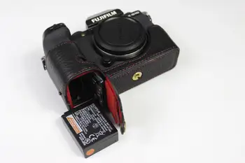 Originali Nekilnojamojo Odos Pusę Fotoaparato krepšys Rankena Fuji Fujifilm X-S10 S10