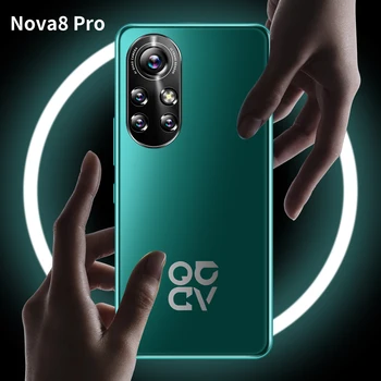 Originalus Naujas Nova8 Pro 8+128GB 4G Mobiliojo Telefono 5G 24+48MP Kamera 6.8