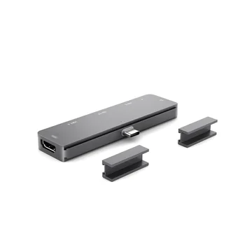 OUTMIX USB C Hub su 4K HDMI suderinamus Adapteris su USB-C PD USB3.0 3.5 mm Jack Port USB C Tipo Dock for iPad Pro Macbook Pro/Air
