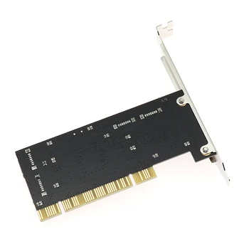 PCI į SATA adapteris PCI 4 uostai SATA adapteris valdiklio išplėtimo konverteris RAID card For Desktop/Kompiuteris