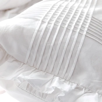 Pora pagalvių Užvalkalai Baltos spalvos Medvilnės Pagalvės užvalkalą Viena Kryptimi Pagalvę Padengti korėjos Princesė Pagalvę Padengti Dekoratyvinės Pagalvėlės