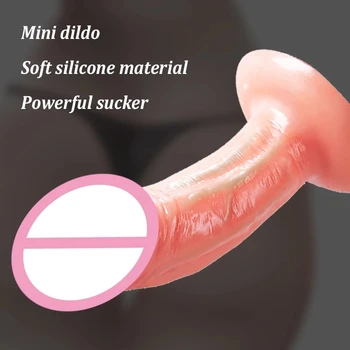 Realus Dirbtinės Varpos Dildo Intymus Sekso Žaislai Moterims, Strapon Masturbators Mažas Dildo Vyrų Penis Erotiniai Sex Parduotuvė Produktus