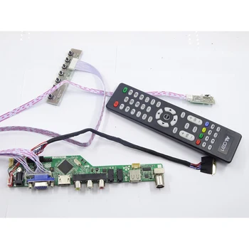 Rinkinys B173RW01 USB 1600x900 Valdiklio plokštės TV AV Skydelis 40pin LVDS 17.3