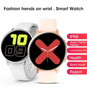 S20 Smartwatch 2021 Visą Ratą IP67 Smart Watch Vyrų EKG Širdies ritmo Monitoringo Fitneso Sporto Ilgai veikiant Budėjimo režimu, 