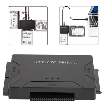 SATA Į USB IDE Adapteris, USB 3.0-2.0 Sata 3 Laidas 2.5 3.5 Kietajame Diske HDD SSD Konverteris IDE, SATA Adapteris Lašas Laivybos