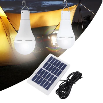 Saulės energija Varomas Mesti Lemputės, LED Nešiojamų Iki 9W Lempa Vištienos Coop Apšvietimas