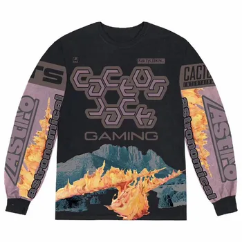 Scott Travis ŽAIDIMŲ LS T Marškinėliai Vyrams, Moterims, Astronomijos T-shirt Tees Negabaritinių drabužiai