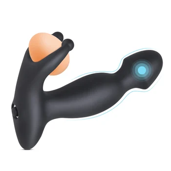 Silikono Analinis Butt Plug Vibratorius Dildo Sekso Žaislais Vyrams, Moterims Gėjų Analinis Dildo Prostatos Massager Analinio Sekso Žaislus Suaugusiųjų Sekso Produktus