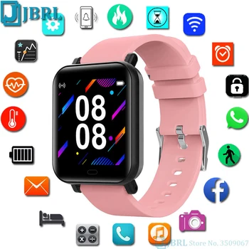 Silikono Smart Watch Moterys Vyrai Smartwatch 