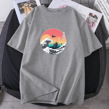 Skristi Į Dangų T-shirts Moteris Mados O-kaklo Moterų 2021 Atsitiktinis Negabaritinių Drabužių Harajuku Aukštos Kokybės Naujas Tees K-pop Camisetas